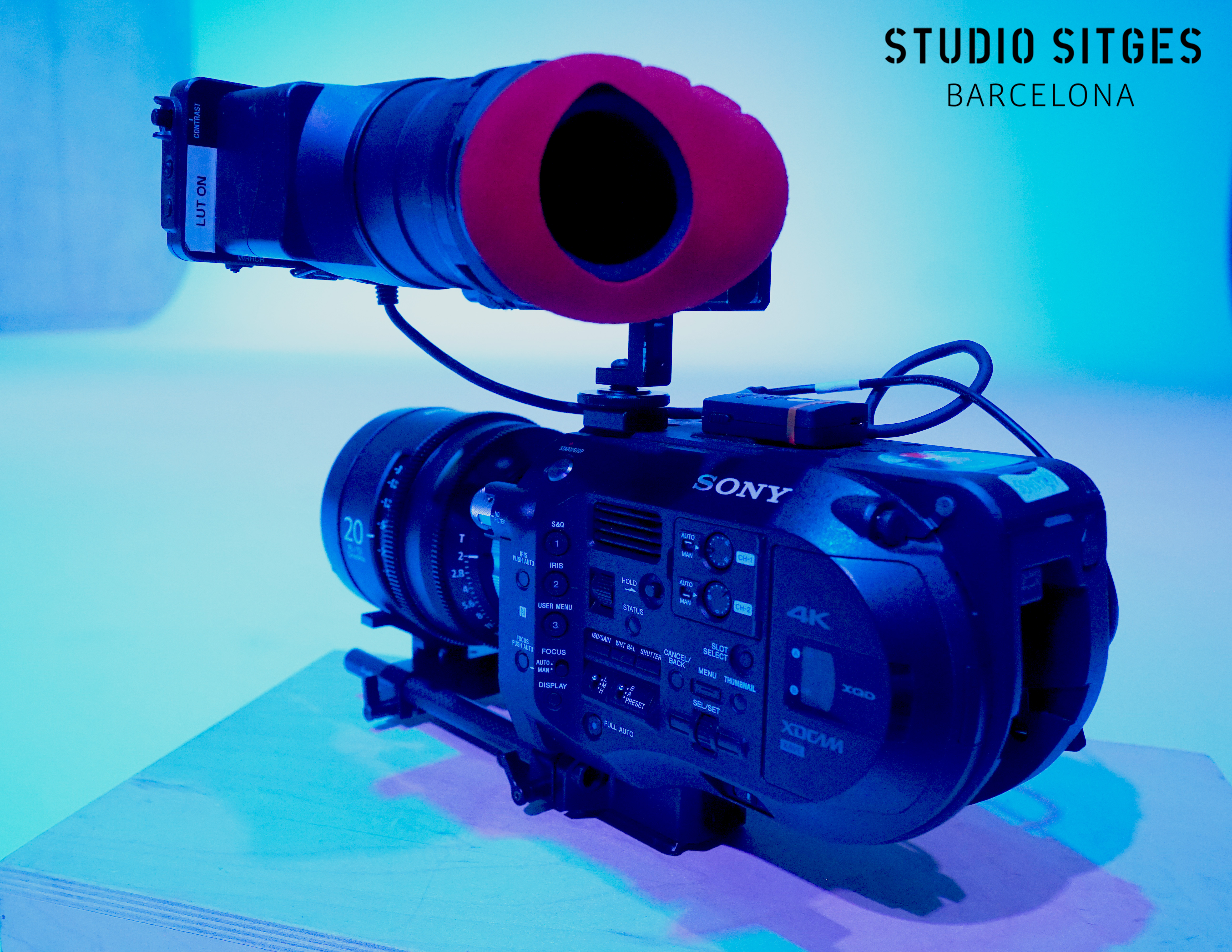 The Sony PXW-FS7 handheld Camera system